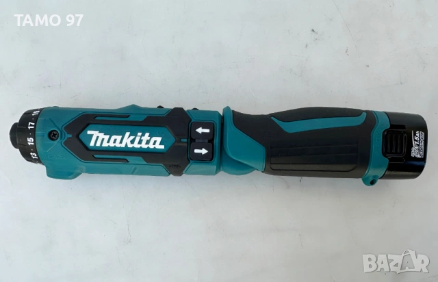 Makita DF012D - Акумулаторна отвертка 2x7.2V 1.5Ah като нова!, снимка 3 - Винтоверти - 53879151