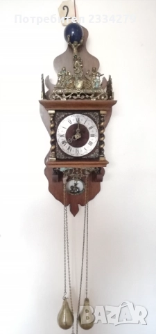 Стари стенни часовници в бароков и флоренциански стил. , снимка 13 - Антикварни и старинни предмети - 52017370