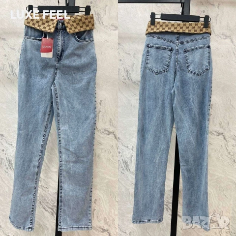 Дамски Дънки ⚜️ Louis Vuitton Gucci , снимка 3 - Дънки - 53116130