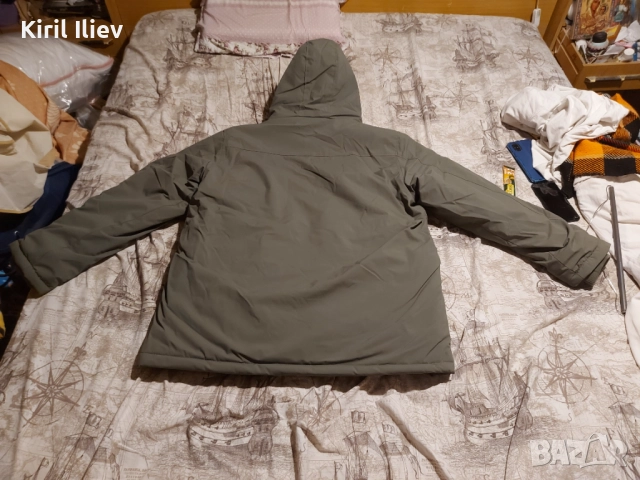Универсално зелено зимно яке, снимка 2 - Якета - 52549548