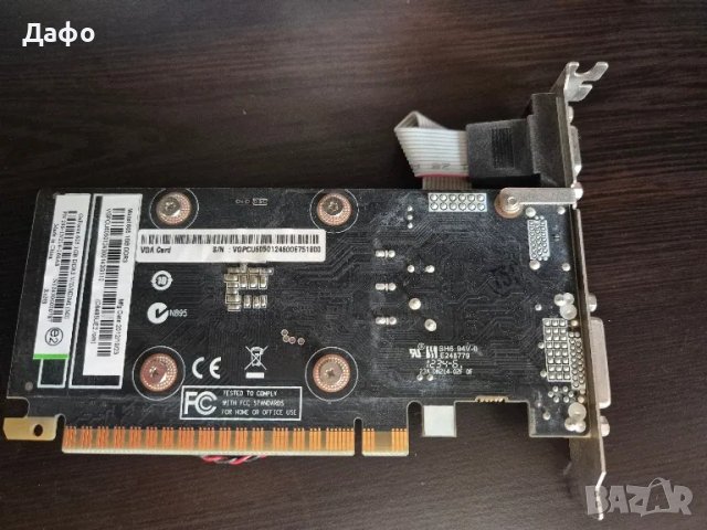 Видео карта Geforce 605 1GB DDR3 HDMI, снимка 2 - Видеокарти - 49179308