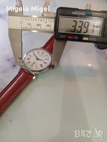 Руски ръчен механичен мъжки часовник ПОБЕДА. СССР., снимка 7 - Мъжки - 54098523