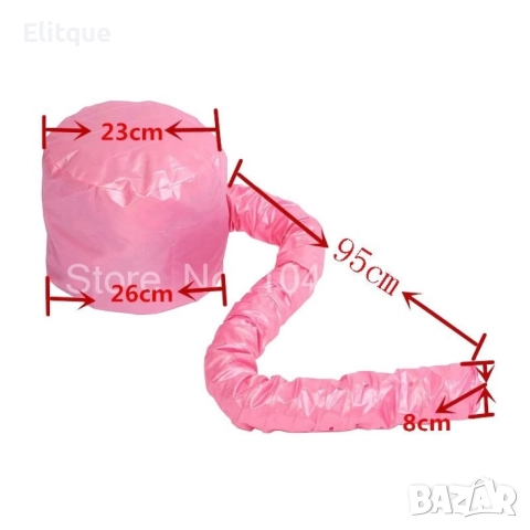 Шапка с тръба за горещ въздух за изсушаване на коса и правене на прическа, снимка 6 - Други - 52872581