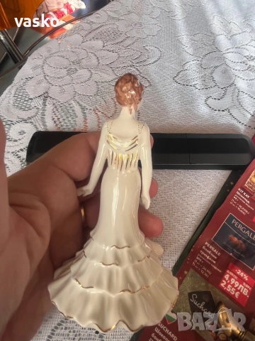 Фигурка COALPORT-13см, снимка 6 - Статуетки - 53218820
