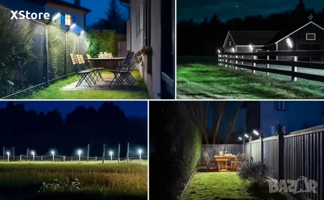 Интелигентна соларна улична лампа – 180W енергийна ефективност и яркост, снимка 5 - Соларни лампи - 51856481