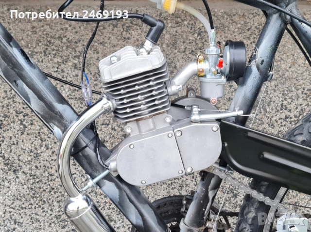 Моторно колело 80куб , снимка 2 - Велосипеди - 52508624