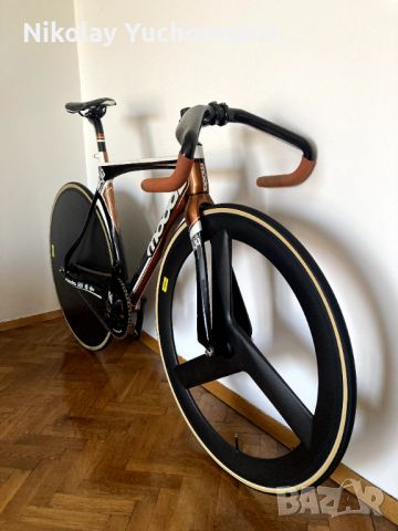 Пистов карбонов велосипед MODA FUGA - размер 51, снимка 3 - Велосипеди - 46331604