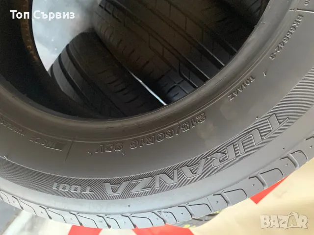 215 60 16, Летни гуми, Bridgestone TuranzaT001, 4 броя, снимка 7 - Гуми и джанти - 47103456