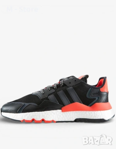 Мъжки маратонки ADIDAS Nite Jogger Hi-Res Shoes Black