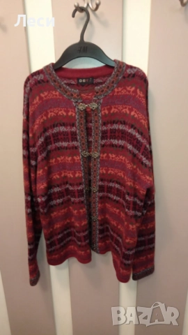 Пуловер 100% вълна