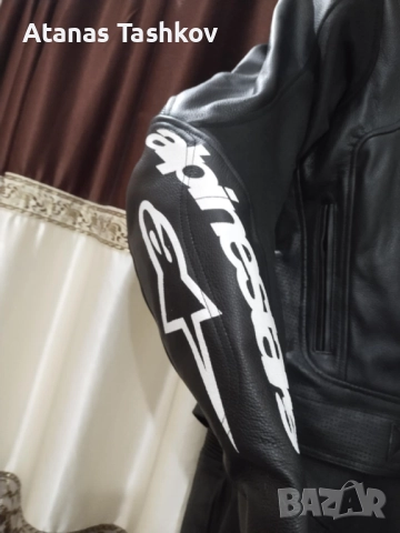 Alpinestars EU56 кожен екип от 2 части, снимка 3 - Спортни дрехи, екипи - 52821183