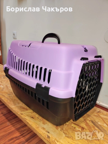 Транспортна Чанта /Кутия / Клетка за Пренос на Котки и Кученца -Здрава, снимка 4 - За котки - 54164481