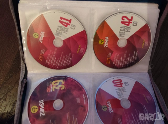 Оригинални Зумба дискове - 28 CD + 1 DVD (ZIN & Mega Mix), снимка 3 - CD дискове - 54110105