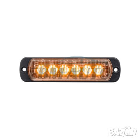 Страничен габарит – 6 LED, Жълт, 114mm