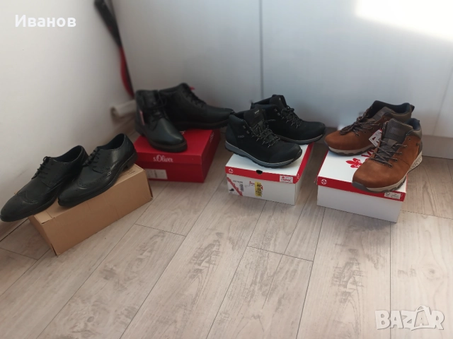 Josef Seibel, Rieker и s.Oliver  страхотни зимни обувки от естествена кожа , снимка 6 - Мъжки боти - 52712056