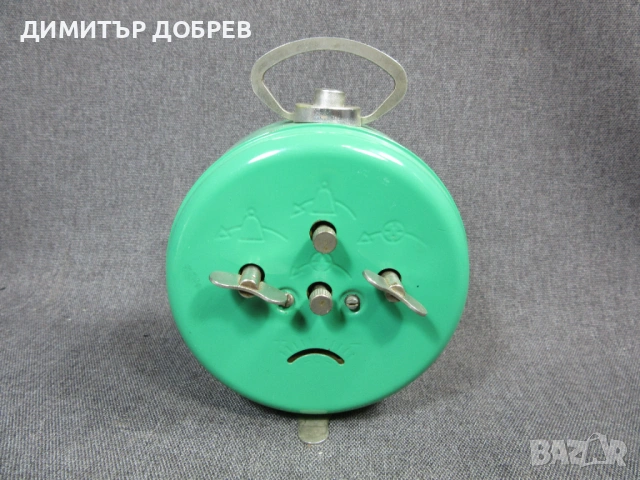 СТАР РЕТРО СОЦ СССР МЕХАНИЧЕН ЧАСОВНИК БУДИЛНИК ВИТЯЗЬ, снимка 4 - Антикварни и старинни предмети - 54268949