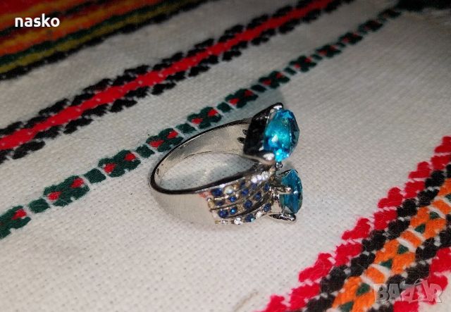 Дамски бароков пръстен, снимка 2 - Антикварни и старинни предмети - 46444285