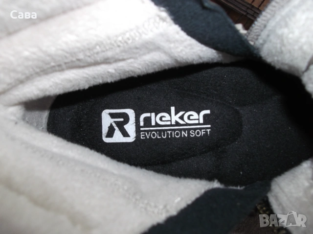 Кожени кецове RIEKER  , снимка 8 - Кецове - 53728234