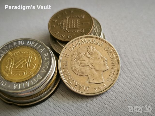 Монета - Дания - 1 крона | 1980г., снимка 2 - Нумизматика и бонистика - 45386849