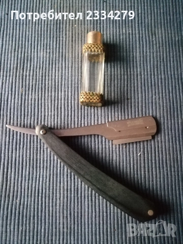 Автентични бръснарски прибори, машинка за точене на ножчета и подстригване. , снимка 3 - Антикварни и старинни предмети - 53213142