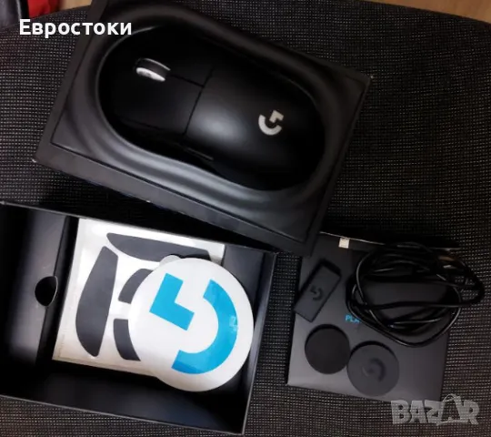 Безжична геймърска мишка Logitech G PRO X SUPERLIGHT, ултра лека, HERO 25K сензор, 25 400 DPI, снимка 9 - Клавиатури и мишки - 48241063