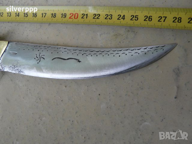  Стар български туристически нож - 149 , снимка 2 - Други ценни предмети - 45495477