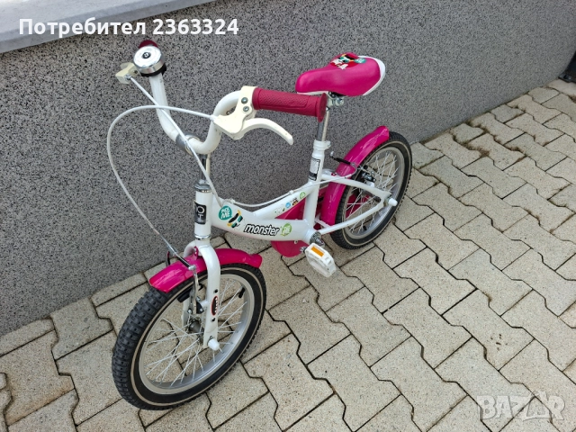 Детски велосипед 16" с помощни колела