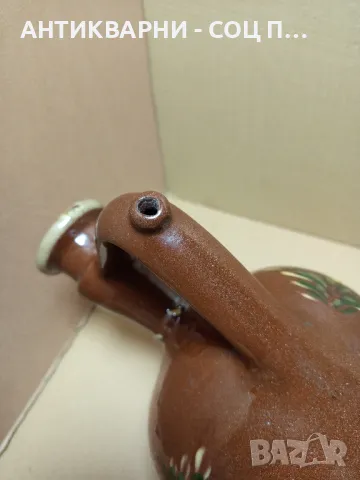 Соц Стара Глинена Стомна Бардуче., снимка 9 - Антикварни и старинни предмети - 50393773