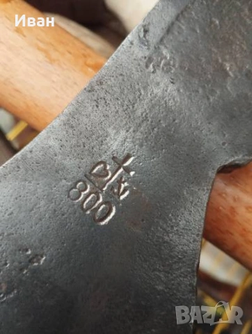 Стара брадва с маркировка , снимка 3 - Други инструменти - 53503355