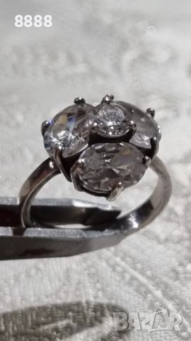 Сребърен пръстен 4,50 грама , снимка 6 - Пръстени - 45306741