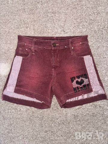 Дънкови панталонки на Паус, снимка 1 - Къси панталони и бермуди - 46199556