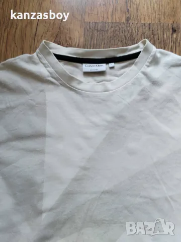 calvin klein - страхотна мъжка тениска L, снимка 2 - Тениски - 50143591