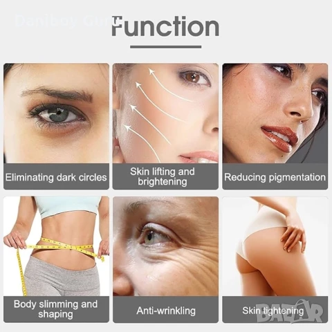 Кавитация Радиочестотен масажор за лице RF радиочестотно устройство Устройство за лице за тяло,, снимка 4 - Други - 50959271