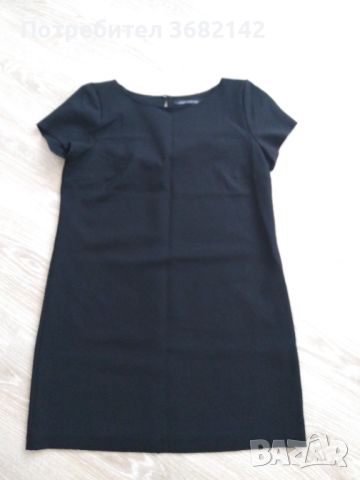 черна рокля на зара, снимка 1 - Рокли - 46317963