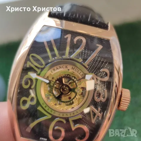 Мъжки луксозен часовник FRANCK MULLER GRAND CENTRAL , снимка 2 - Мъжки - 46870394