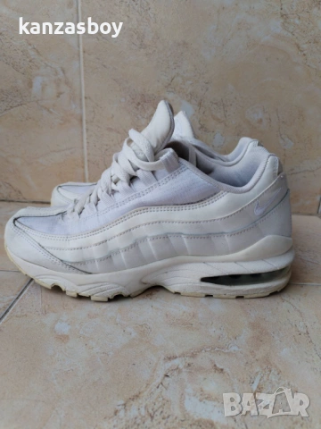 Nike Air Max 95 (GS) White Metallic Silver - СТРАХОТНИ ДАМСКИ МАРАТОНКИ 38.5