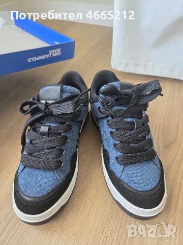 Оригинални кецове Karl Lagerfeld , снимка 5 - Кецове - 54188005