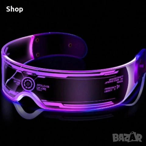 🫧 Светещи очила , снимка 3 - Слънчеви и диоптрични очила - 53711462