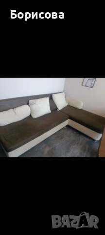Елегантен разтегателен диван +ПОДАРЪК МАСА!!!