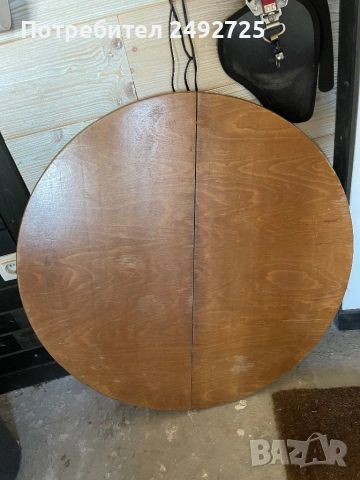 Маса дървена стара 2 бр, снимка 3 - Маси - 36272325