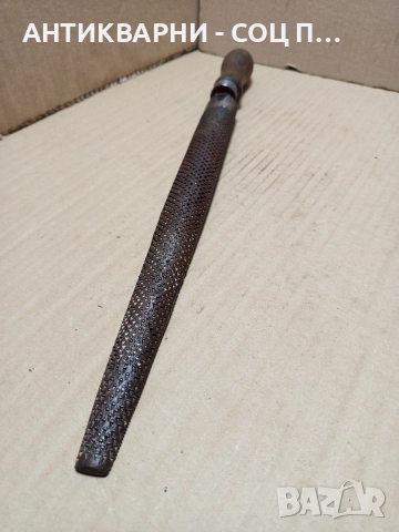 Соц Стара Голяма Дърводелска Раш Пила. , снимка 2 - Антикварни и старинни предмети - 52818158