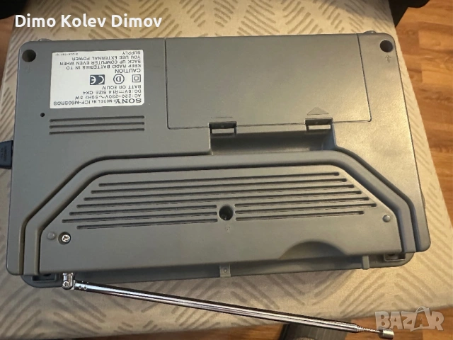 SONY ICF M60 RDS Радио,Транзистор Very Rare, снимка 6 - Радиокасетофони, транзистори - 53935055