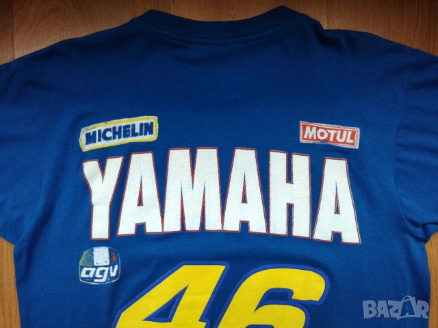 MotoGP VR46 Valentino Rossi The Doctor Moto GP - мъжка тениска на YAMAHA, снимка 4 - Тениски - 53964446