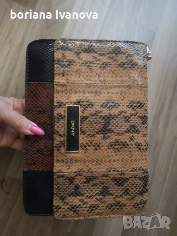 DKNY естествена кожа , снимка 6 - Чанти - 51159993