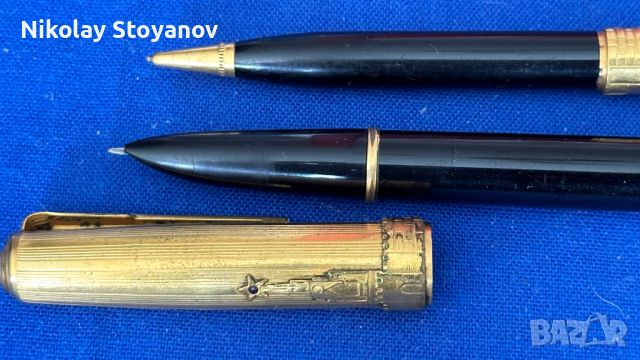 Комплект стари молив и писалка Союз, снимка 3 - Антикварни и старинни предмети - 46261472