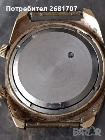 позлатен часовник Poljiot, снимка 4 - Мъжки - 54240013