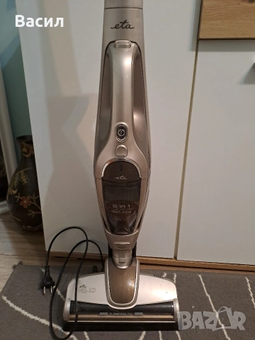 Акумолаторна прахосмукачка Eta 18V, снимка 5 - Прахосмукачки - 53724337
