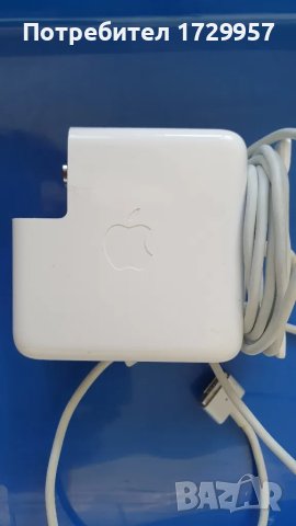 Оригинален - Адаптер Apple MagSafe 2 60W MacBook Pro 13" с Retina дисплей, снимка 1 - Захранвания и кутии - 47614490