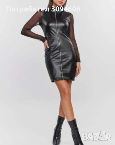 Стилна дамска рокля, снимка 1