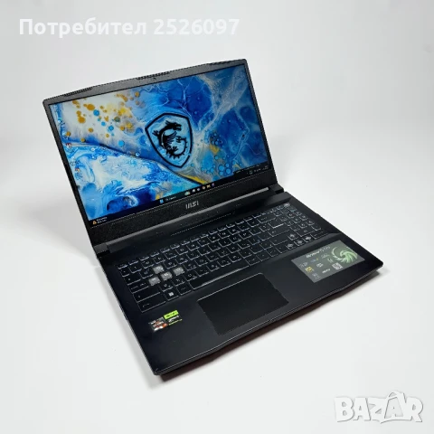 MSI Bravo 15/144Hz IPS/Ryzen 7 7735HS/RTX 4050/16GB DDR5/512GB NVMe, снимка 1